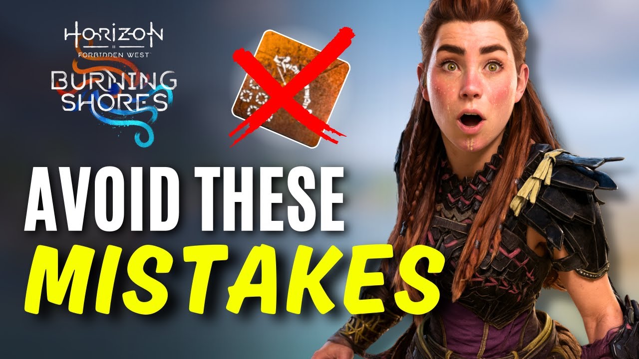 8 ESSENTIAL Tips to CONQUER the Burning Shores DLC | Horizon Forbidden West