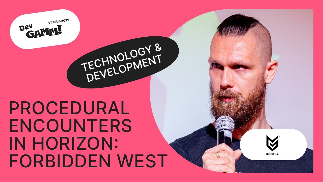 Procedural Encounters in Horizon Forbidden West / Leszek Szczepański (Guerrilla Games)